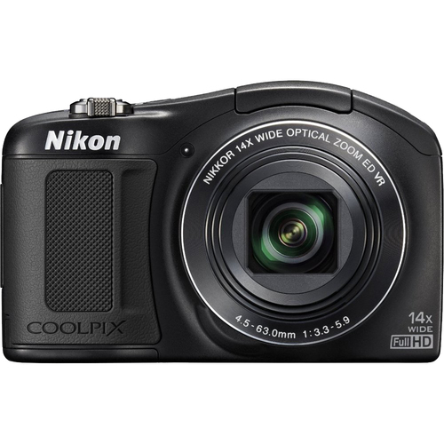 Nikon COOLPIX L620 18.1 MP CMOS 14x Zoom 1080p HD Digital Camera - FACTORY REFURBISHED