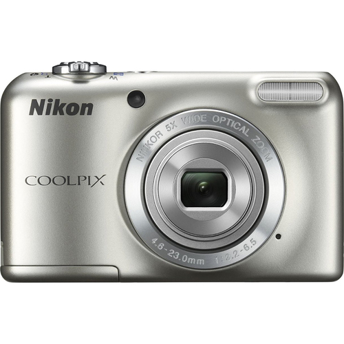 Nikon COOLPIX L27 16.1 Megapixel Digital Camera (Silver) Certified Refurbished