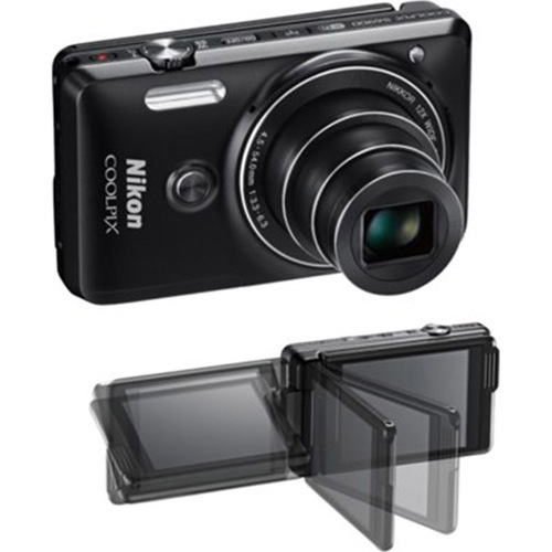 Nikon COOLPIX S6900 16MP Full HD Digital Ultimate Selfie Camera Black Certified REFURB
