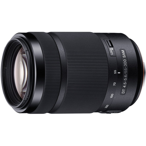 Sony 55-300mm DT f/4.5-5.6 SAM Telephoto Zoom A-Mount Lens Refurbished 1 Yr Warranty