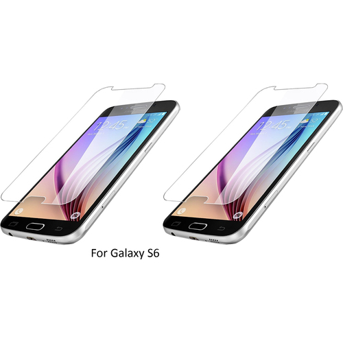 Hashub Goods HD 9H Tempered Glass Clear Screen Protector for Samsung Galaxy S6 - 2 Pack