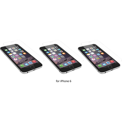 Hashub Goods HD 9H Tempered Glass Clear Screen Protector for Apple iPhone 6 - 2 Pack