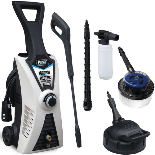 Pulsar 1800 PSI Electric Pressure Washer with Accessory Bundle