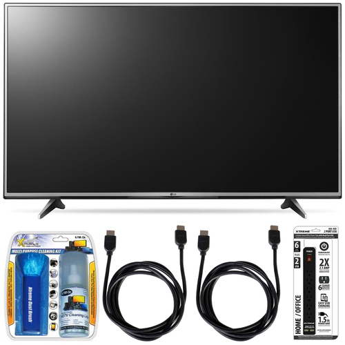 LG 65UH6150 65-Inch 4K UHD Smart TV with webOS 3.0 Accessory Bundle