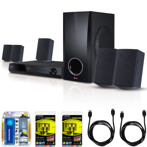 LG BH5140S 3D Capable 500W 5.1ch Blu-ray Disc Home Theater System Bundle