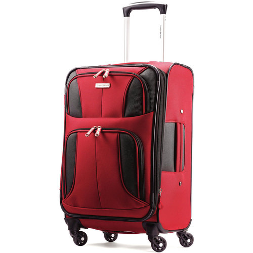 Samsonite Aspire XLite 20-Inch Expandable Carry on Spinner Luggage (Red)