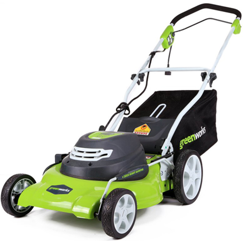 Greenworks 12 Amp 20-inch 3-in-1 Corded Lawn Mower (25022)