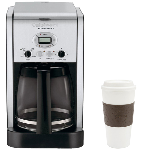 Cuisinart DCC-2650 Brew Central 12-Cup Programmable Coffeemaker w/ Copco 16oz. Mug Bundle