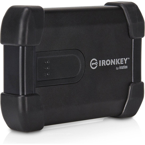 IronKey H300 Basic 2TB Encrypted External Hard Drive - MXKB1B002T5001-B