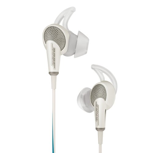 Bose QuietComfort 20 Acoustic Noise Cancelling Headphones, Apple Devices - White