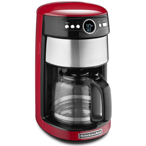 KitchenAid 14 -Cup Glass Carafe Coffee Maker in Empire Red - KCM1402ER