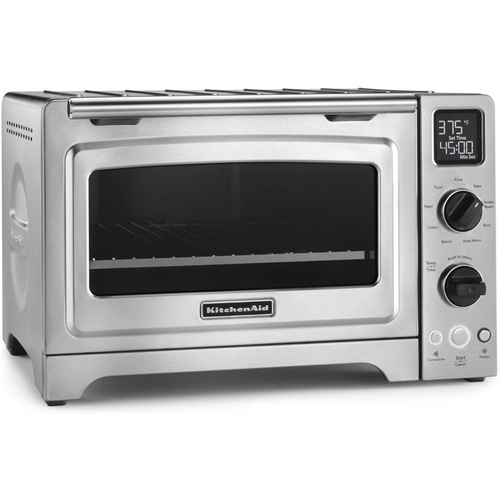 KitchenAid 12` Convection Bake Digital Countertop Oven in Stainless Steel - KCO273SS