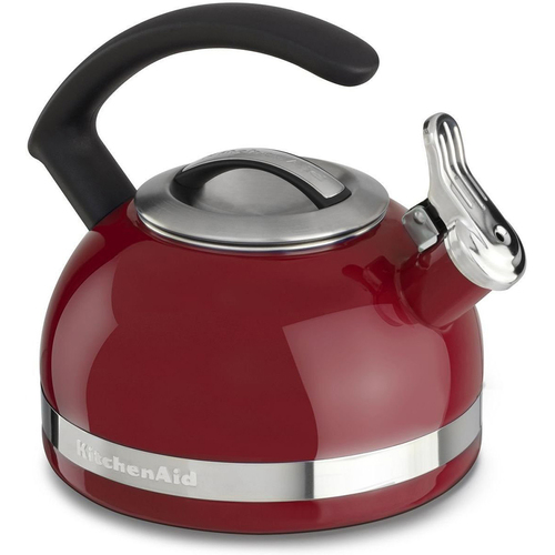 KitchenAid 2.0-Quart Kettle with C Handle and Trim Band in Empire Red - KTEN20CBER