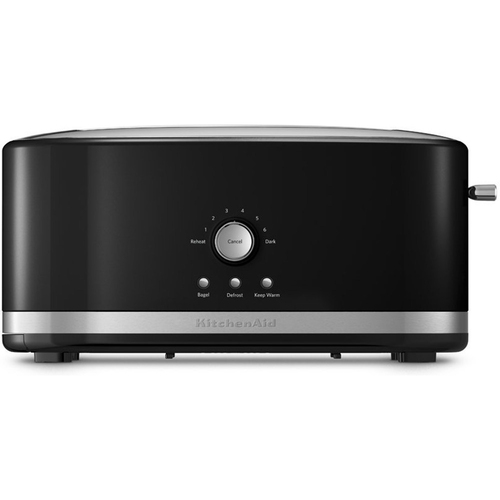 KitchenAid 4-Slice Long Slot Toaster with High Lift Lever in Onyx Black - KMT4116OB