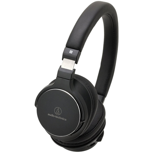 Audio-Technica Wireless On-Ear High-Resolution Audio Headphones - Black