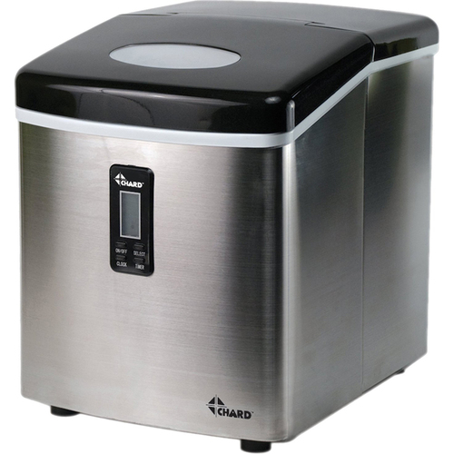 Chard Small Ice Maker in Stainless Steel - IM-12SS