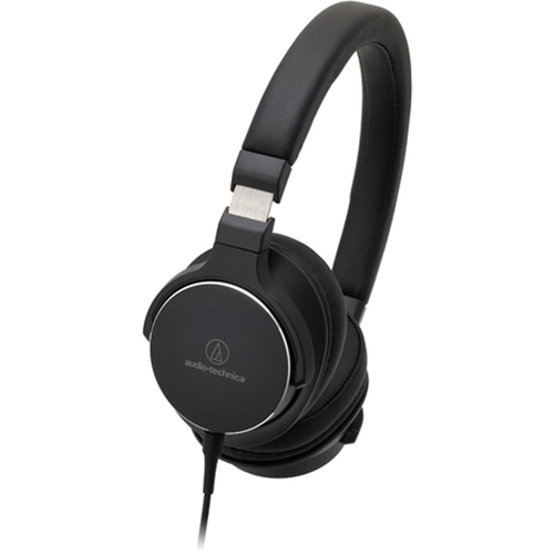 Audio-Technica ATH-SR5BK On-Ear High-Resolution Audio Headphones - Black