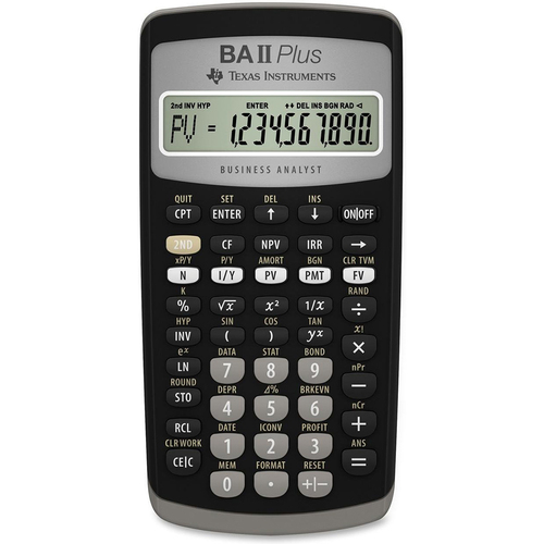 Plus Financial Calculator with Slide Case - BA-II-PLUS