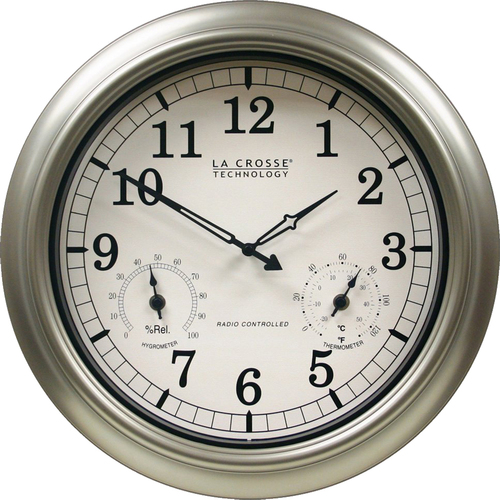 La Crosse Technology 18` Atomic Outdoor Clock - WT-3181PL