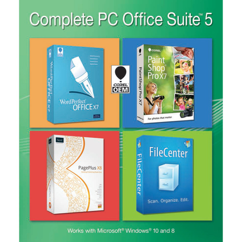 Corel Complete PC Office Suite 5 (Digital Download Bundle)