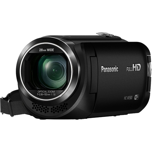 Panasonic HC-W580K Full HD Cam w/ Wi-Fi, Built-in Multi Scene Twin Camera - Blk - OPEN BOX