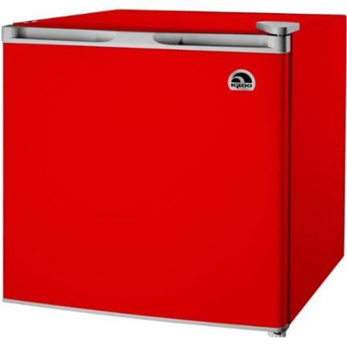 Igloo 1.7 Cubic Foot Compact Mini Bar Office Dorm Refrigerator Freezer, Red - FR115I