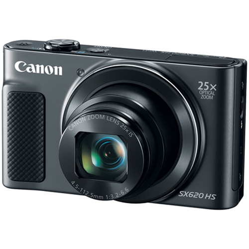 Canon PowerShot SX620 HS 20.2MP Digital Camera, 25x Optical Zoom & Wi-Fi - Black