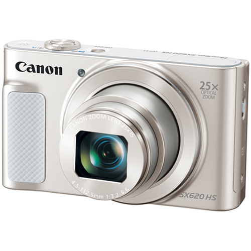 Canon PowerShot SX620 HS 20.2MP Digital Camera, 25x Optical Zoom & Wi-Fi - Silver
