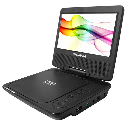 Sylvania SDVD7040BBLK 7` Swivel Screen Portable DVD Player