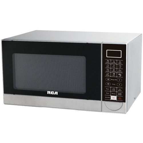 RCA RMW1182 1.1 CU Ft Stainless Steel Design Microwave W/ Grill Feature