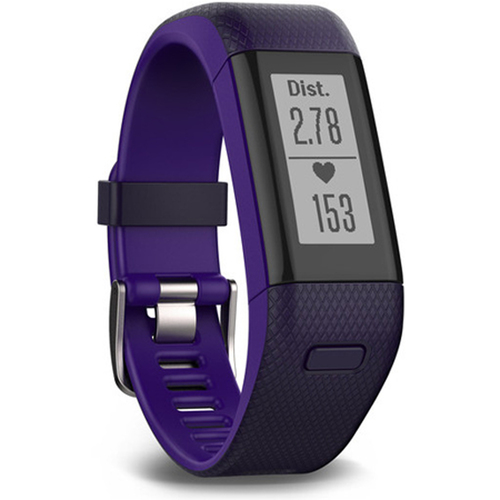 Garmin Vivosmart HR+ Activity Tracker Regular Fit, Imperial Purple (010-01955-37)