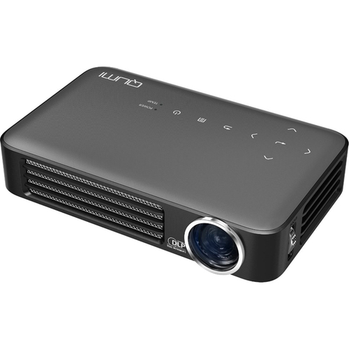 Vivitek Qumi Q6 800 Lumen WXGA DLP 720p HD LED Wireless Pocket Projector - Gray (Q6-GY)