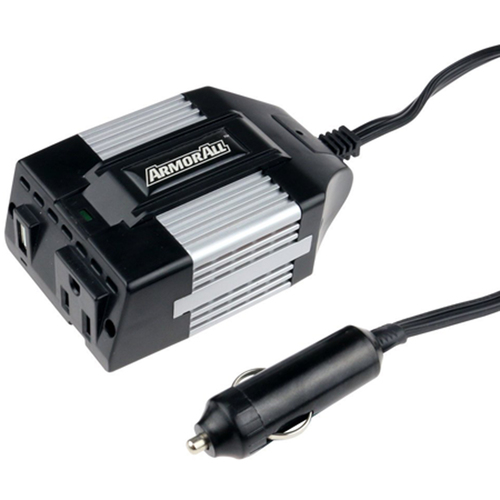 ArmorAll 155 Watt Power Inverter with USB (API8-0103)
