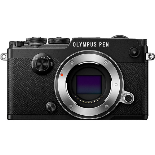 Olympus PEN-F 20MP Mirrorless Micro Four Thirds Digital Camera w/ 14-42mm Lens - Black