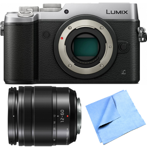 Panasonic DMC-GX8SBODY LUMIX GX8 4K Interchangeable Lens Camera w/ 12-60mm Lens Bundle