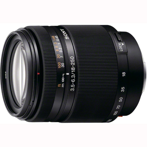 Sony SAL18250 - DT 18-250mm f/3.5-6.3 High Magnification Autofocus A-Mount Lens Alpha