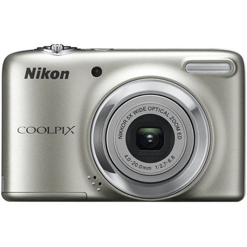 Nikon COOLPIX L25 10.1 MP 5x Zoom Digital Camera - Silver (Factory Refurbished)