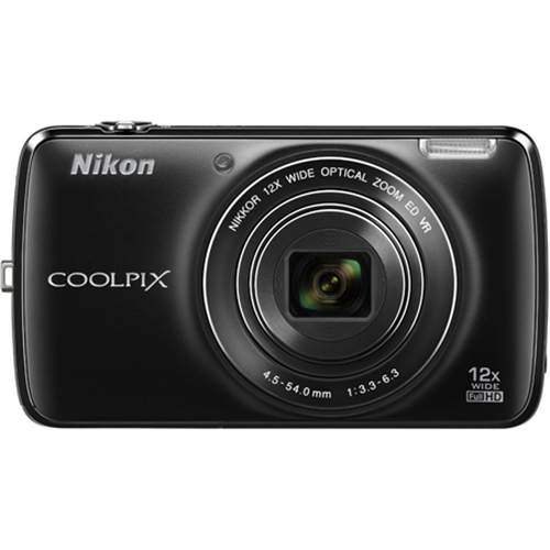 Nikon COOLPIX S810c 16MP 12x Optical Zoom Digital Camera - Black (Factory Refurbished)