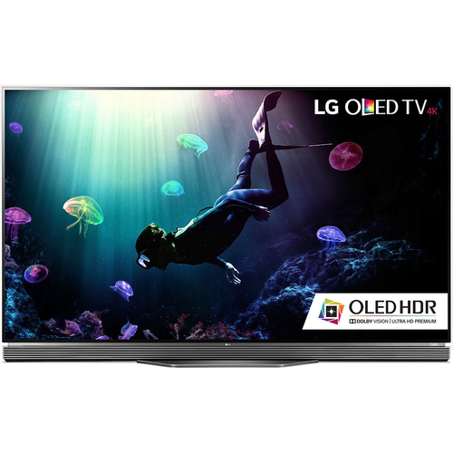 LG OLED65E6P - 65-Inch Flat 4K Ultra HD Smart OLED HDR TV w/ webOS 3.0 - OPEN BOX