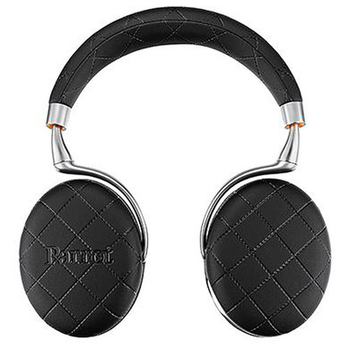 Parrot Zik 3 Wireless Noise Cancelling Bluetooth Headphones (Black Overstitched)
