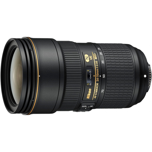 Nikon 24-70mm f/2.8E ED VR AF-S NIKKOR Lens (Certified Refurbished)