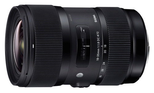 Sigma AF 18-35mm f/1.8 DC HSM Lens for Canon DSLR Cameras (Certified Refurbished)