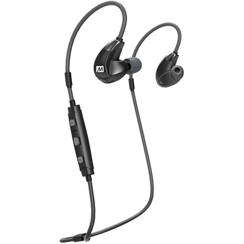MEElectronics X7 Plus Stereo Bluetooth Wireless Sports In-Ear HD Headphones w/ Memory Wire