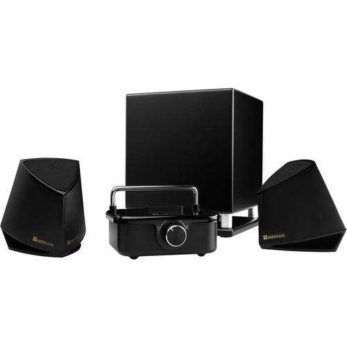HIFIMAN X100 Hi-Fi Desktop Audio System with Amplifier, 2 Speakers, Subwoofer