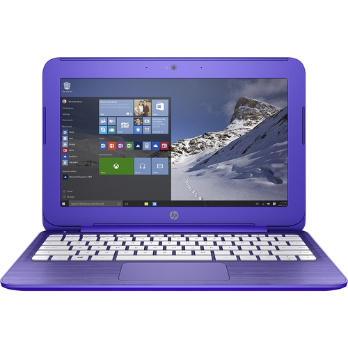 Hewlett Packard Stream 11.6` Win10 Notebook Intel N3050 Processor 2GB SDRAM Purple - Refurbished