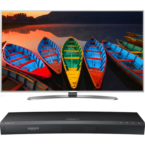 LG 60-in Super UHD Smart TV w/ webOS 3.0 - 60UH7700+4K UHD Smart Blu-ray Player