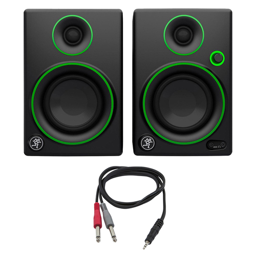 Mackie CR Series 3` Creative Reference Multimedia Monitors (Pair) w/ Cable