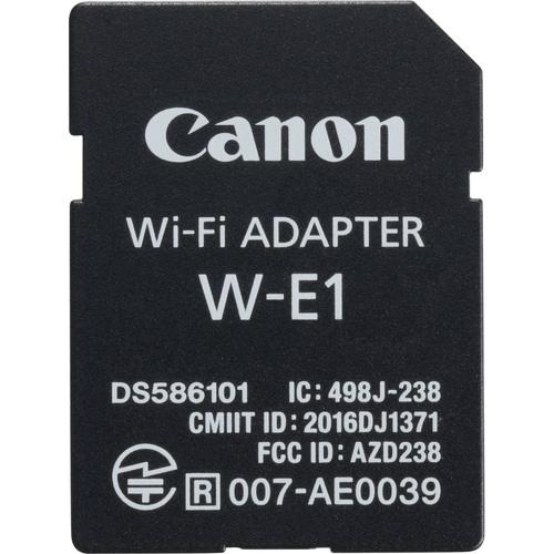 Canon Wi-Fi Adapter W-E1 Wireless File Transmitter