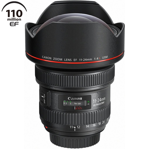 Canon EF 11-24mm F/4L USM Ultra-Wide Angle Zoom Lens (Certified Refurbished)