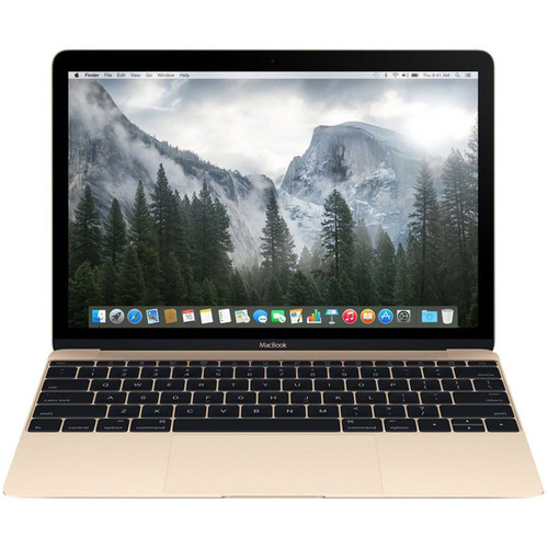 Apple MacBook MK4M2LL/A 12-Inch Laptop with Retina Display 256GB (Gold), Refurbished